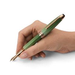 Meisterstück Calligraphy Solitaire Celadon Dégradé Fountain Pen Curved Nib