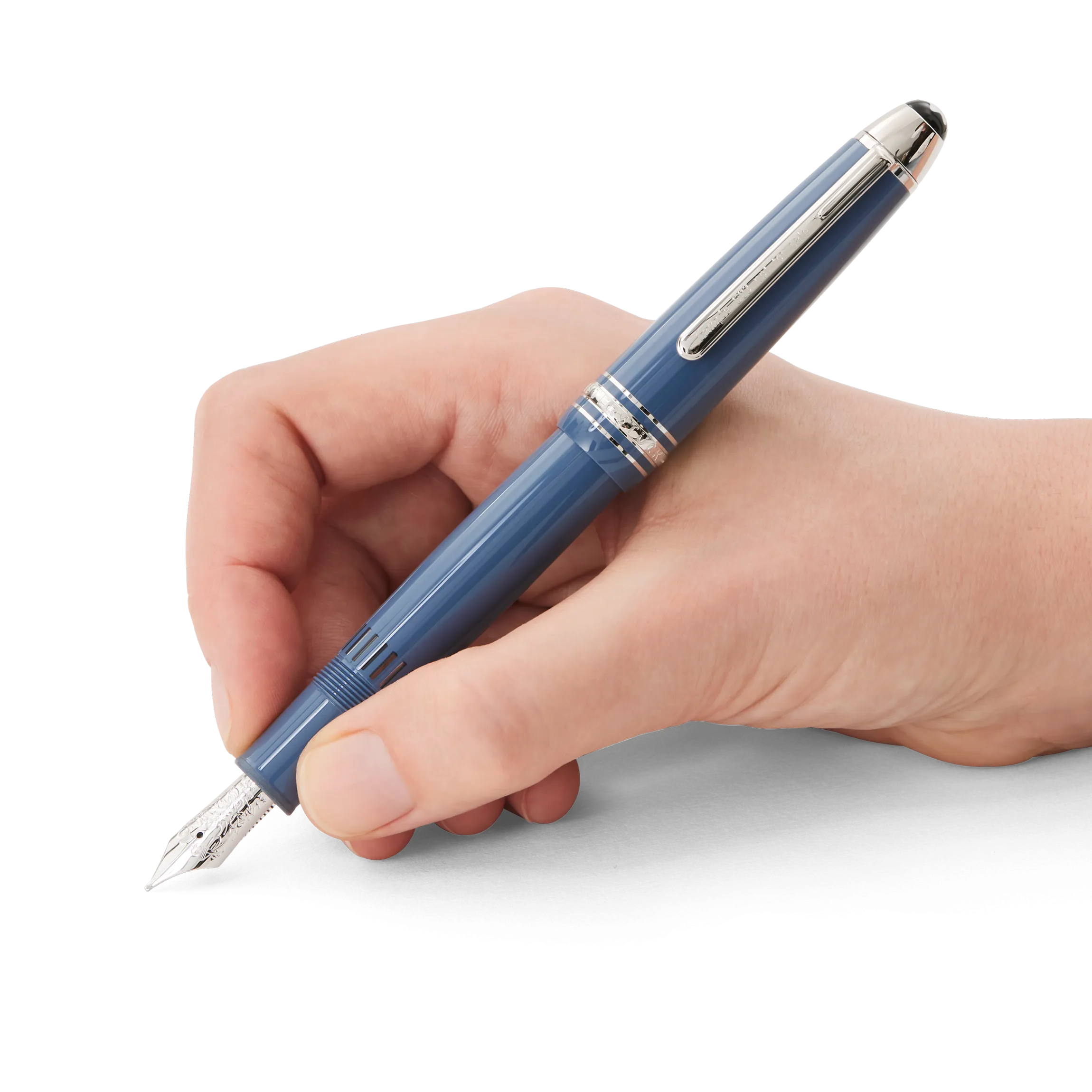 Meisterstück Glacier LeGrand Fountain Pen (F) Blue