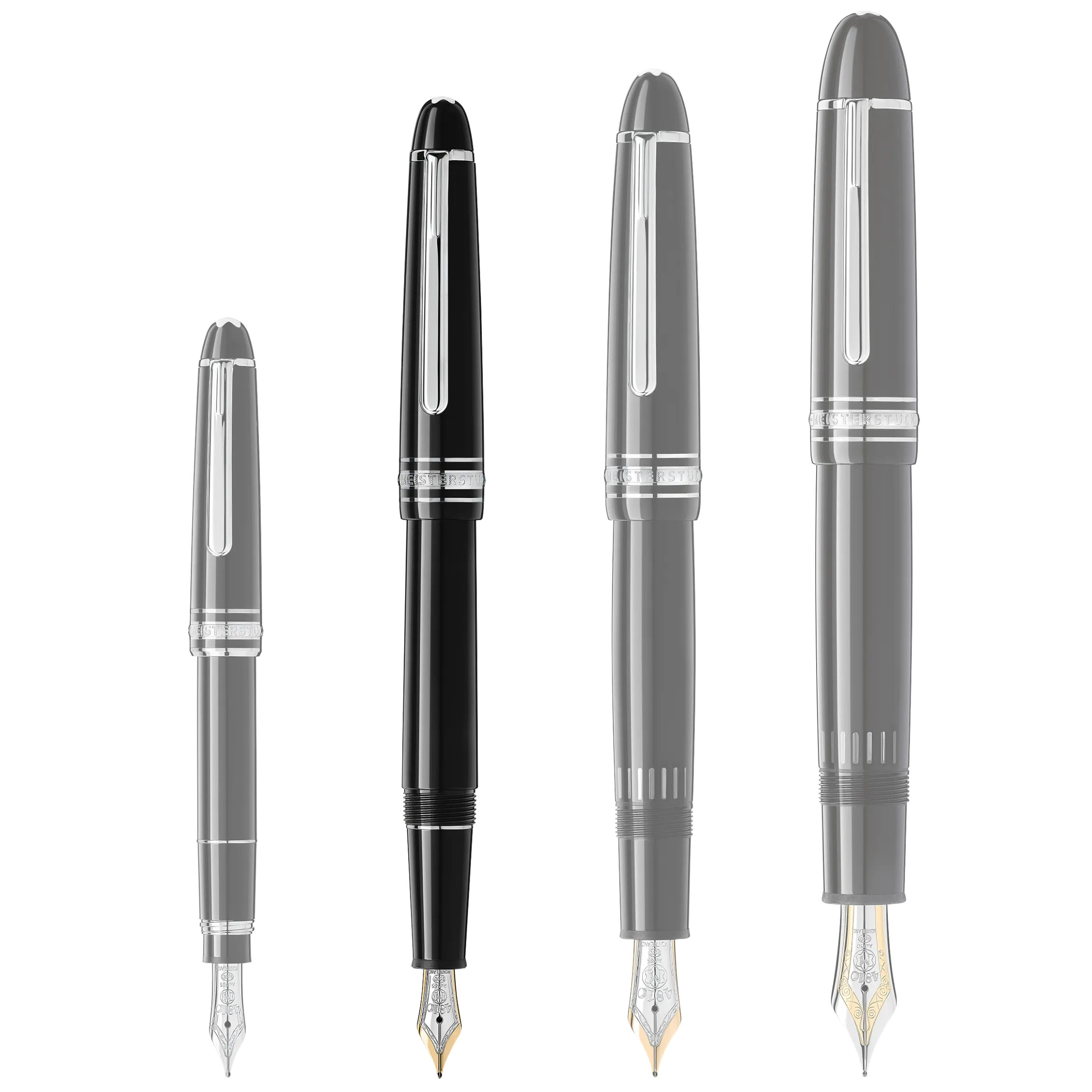 Meisterstück Platinum-Coated Fountain Pen