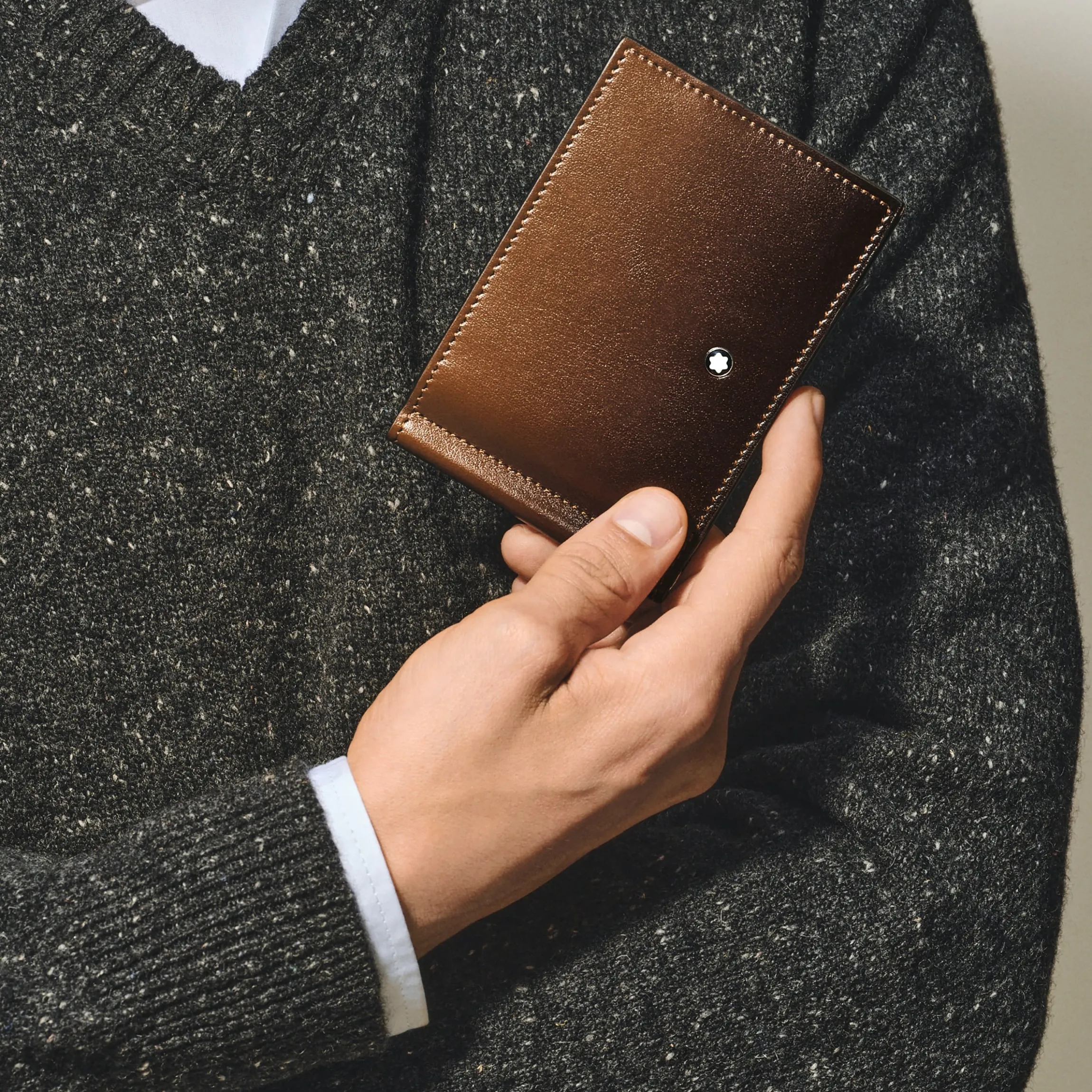 Meisterstück wallet 6cc with money clip