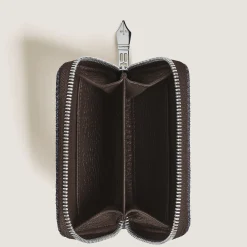 Mini Wallet 2cc with Zip in 4810 Denim