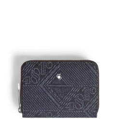 Mini Wallet 2cc with Zip in 4810 Denim