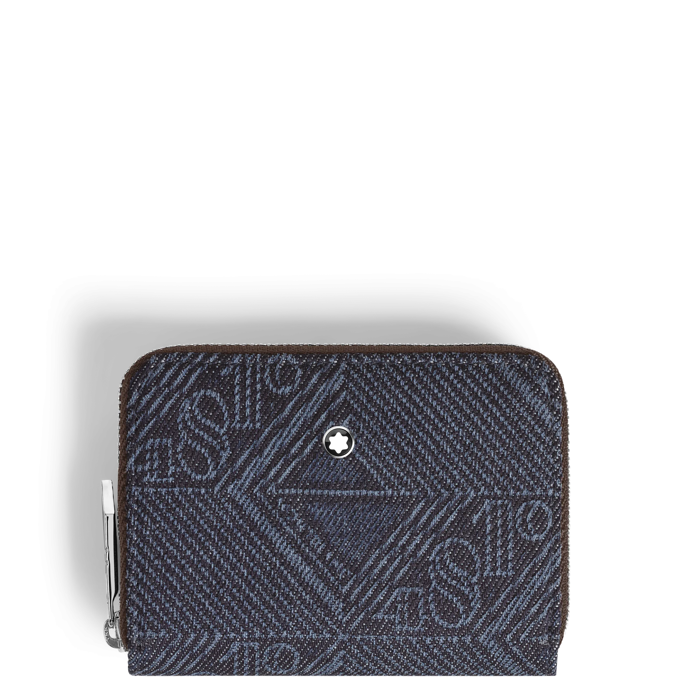 Mini Wallet 2cc with Zip in 4810 Denim