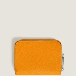 Mini Wallet 2cc with Zip in Sartorial Leather