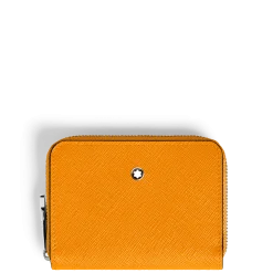 Mini Wallet 2cc with Zip in Sartorial Leather