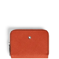 Mini Wallet 2cc with Zip in Sartorial Leather