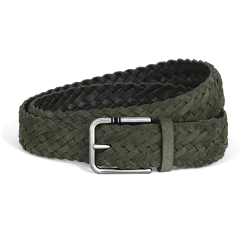 35 mm Belt in Suede with Square Meisterstück Buckle S
