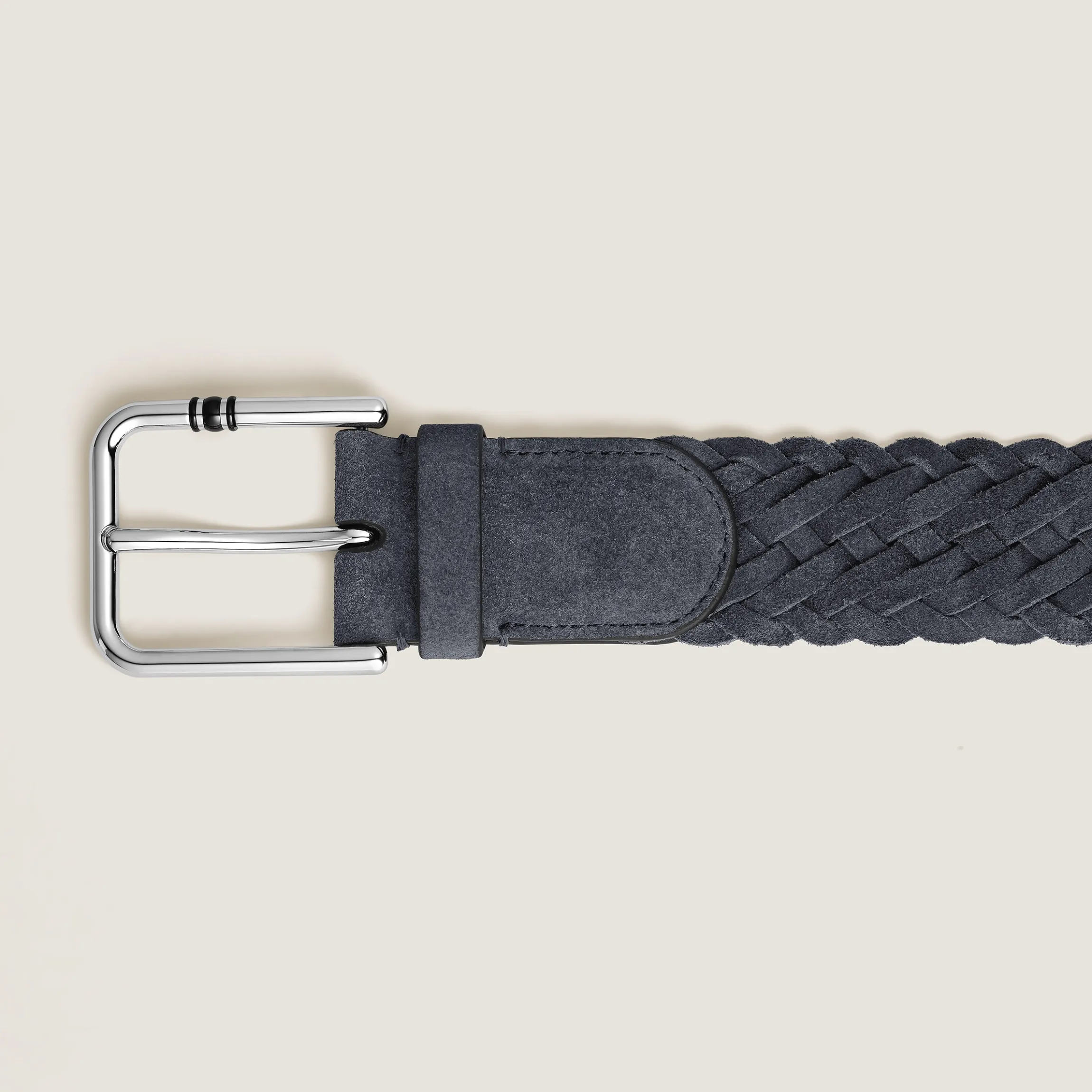 35 mm Belt in Suede with Square Meisterstück Buckle M