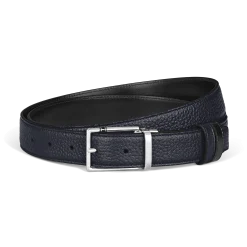 35 mm Reversible Belt in Grain Leather with Rectangular Meisterstück Buckle