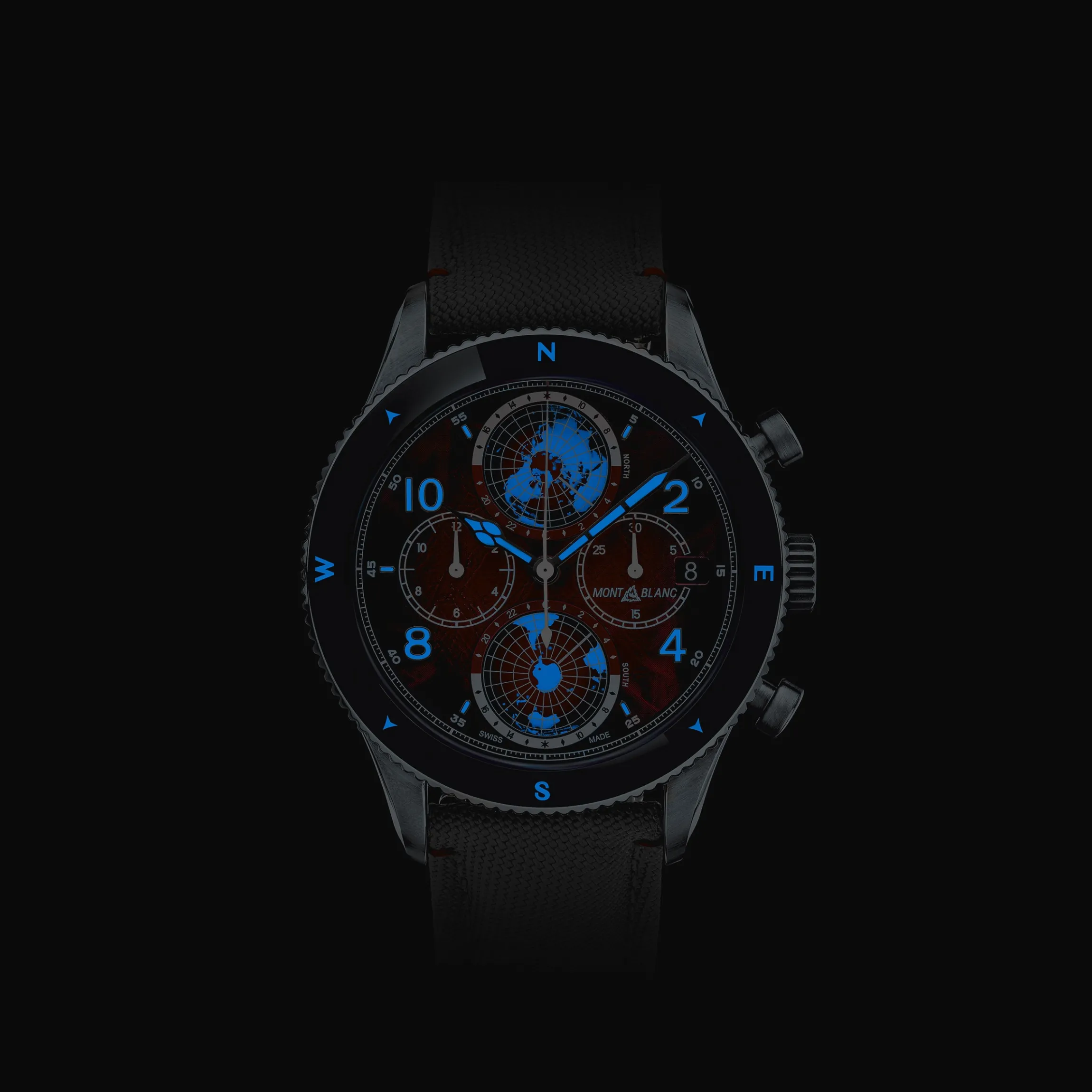 Montblanc 1858 Geosphere Chronograph 0 Oxygen Limited Edition - 290 pieces