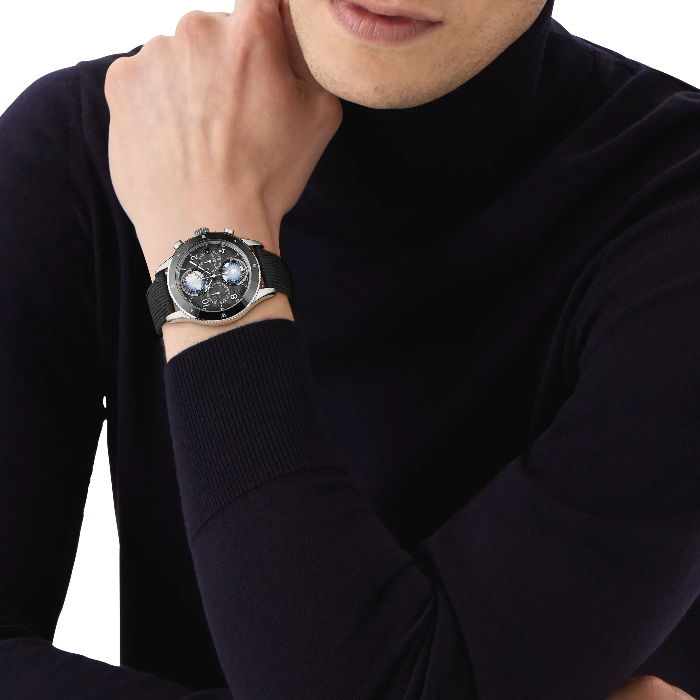 Montblanc 1858 Geosphere Chronograph 0 Oxygen The 8000 Limited Edition - 290 pieces