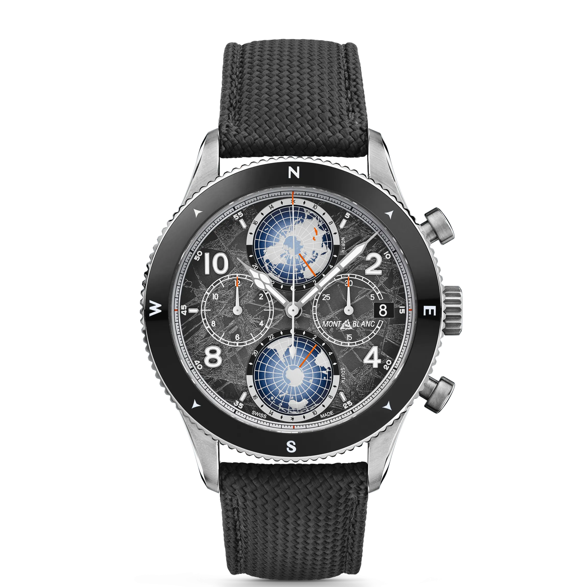 Montblanc 1858 Geosphere Chronograph 0 Oxygen The 8000 Limited Edition - 290 pieces