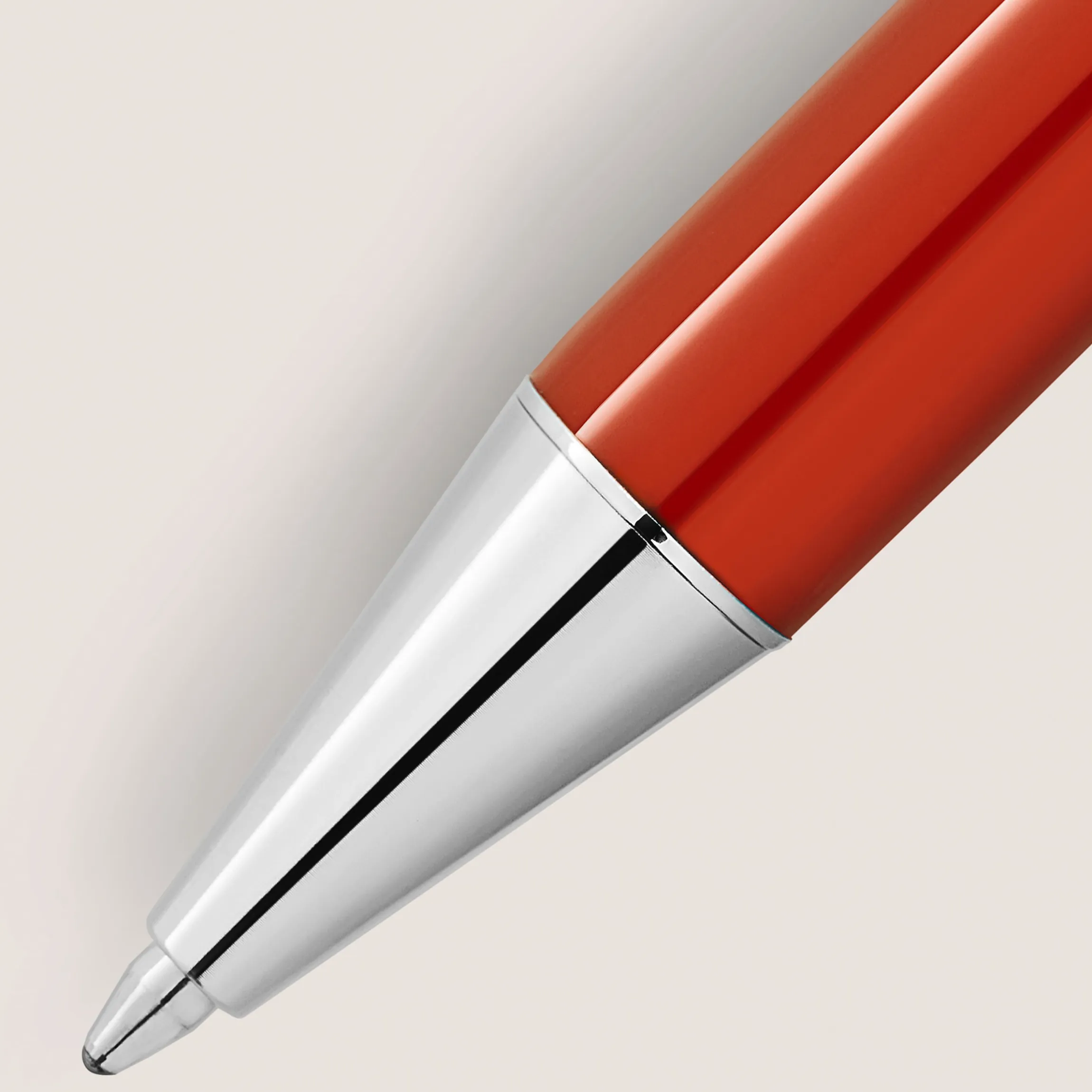 Montblanc Heritage Rouge et Noir "Baby" Special Edition Coral-Coloured Ballpoint