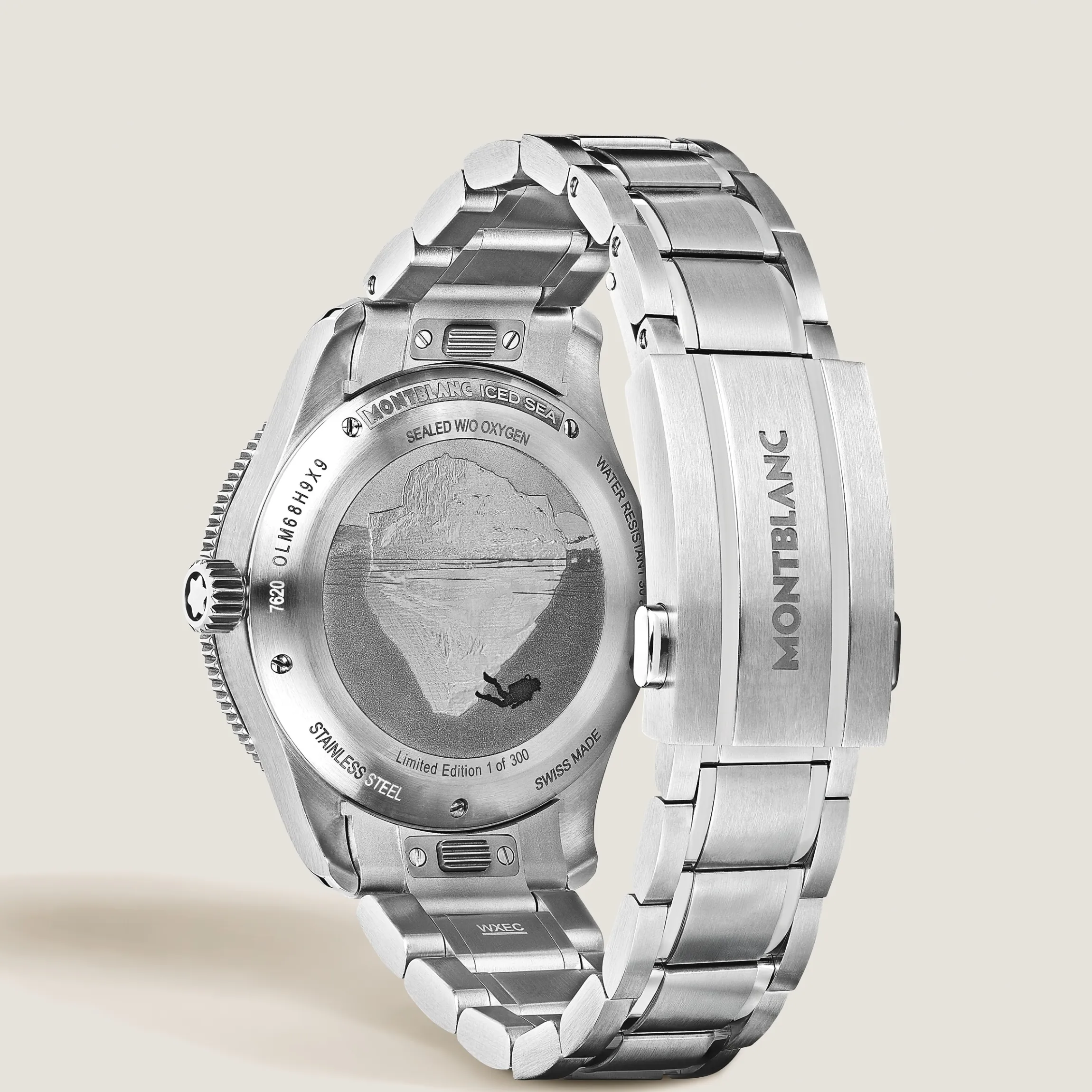 Montblanc Iced Sea Automatic Date 0 Oxygen Limited Edition - 300 Pieces