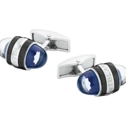 Montblanc StarWalker Cufflinks Steel and Lacquer
