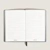 Notebook Large, Black Leather, Black, Lined Pages