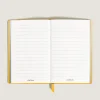 Notebook Large, Saffiano Leather, Modena Yellow - Lined Pages