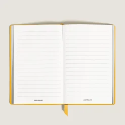 Notebook Large, Saffiano Leather, Modena Yellow - Lined Pages
