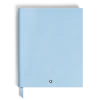 Notebook Large, Saffiano Leather, Pale Blue - Lined Pages