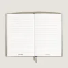 Notebook Large, Saffiano Leather, Cloudy Beige - Lined Pages