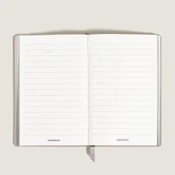 Notebook Large, Saffiano Leather, Cloudy Beige - Lined Pages