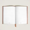Notebook Medium, Cayenne Leather, Burgundy, Lined Pages