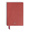 Notebook Medium, Saffiano Leather, Red - Blank Pages