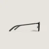 Oval Sunglasses with Acetate Black Frame Sunglasses