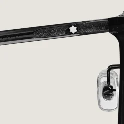 Oval Sunglasses with Acetate Black Frame Sunglasses