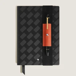 1-Pen Loop with Elastic Band in Sartorial Leather