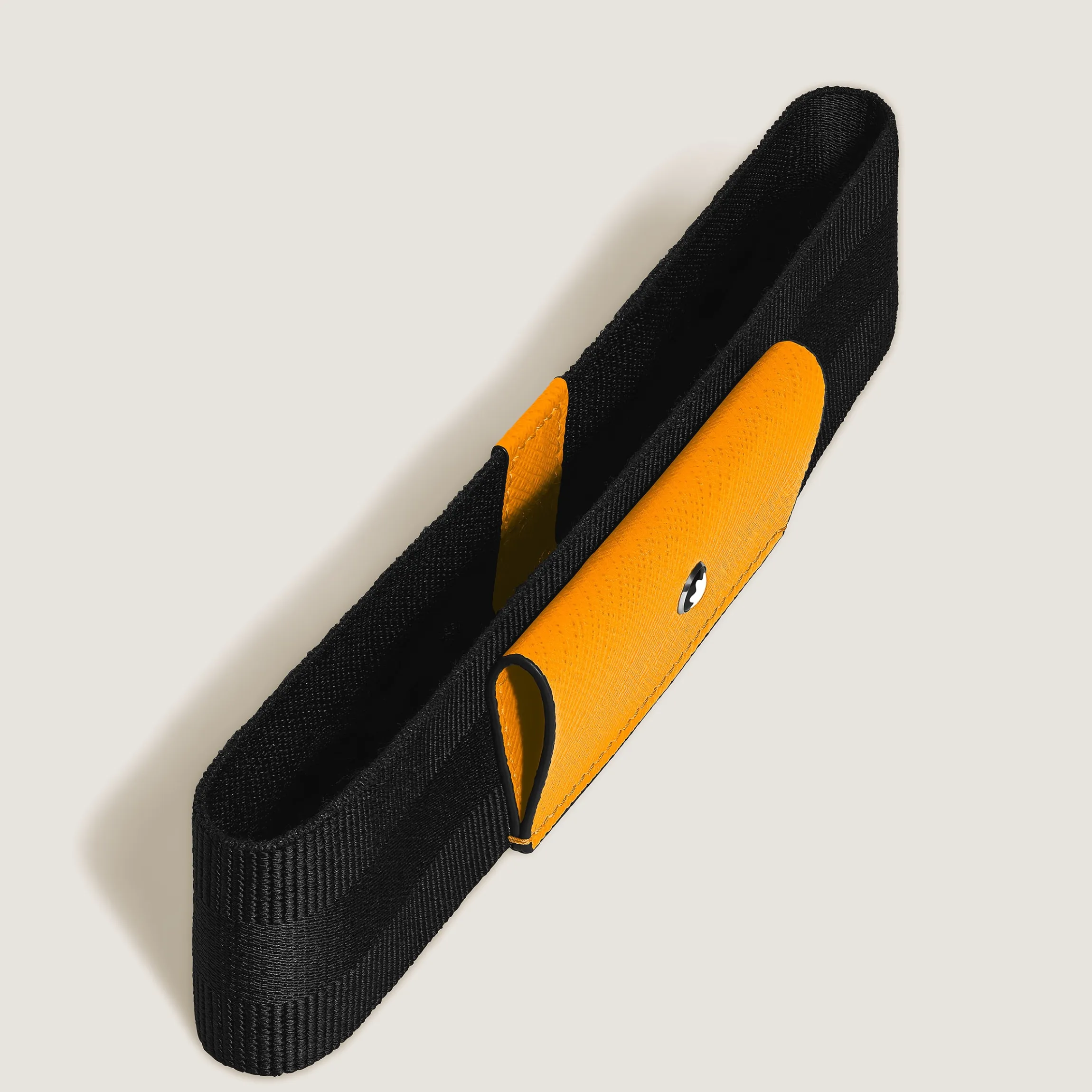 1-Pen Loop with Elastic Band in Sartorial Leather