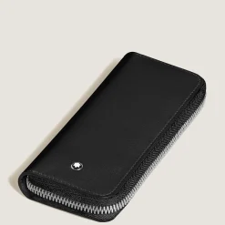 2-Pen Pouch with zip in Meisterstück Leather