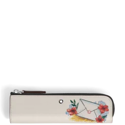1 Pen Pouch with zip in Sartorial Leather