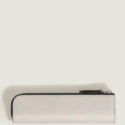 1 Pen Pouch with zip in Sartorial Leather