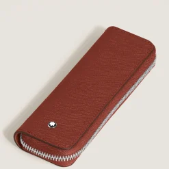 1 Pen Pouch with zip in Sartorial Leather