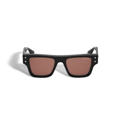 Rectangular Sunglasses with Black Acetate Frame