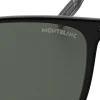 Rectangular Sunglasses with Black Injection Frame