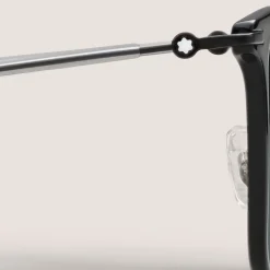 Rectangular Sunglasses with Black Injection Frame