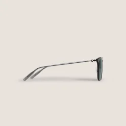 Rectangular Sunglasses with Black Injection Frame