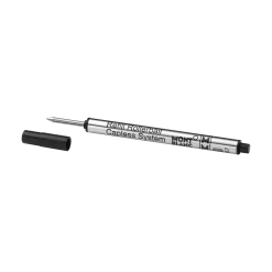 1 Rollerball Capless Refill, Mystery Black - Medium