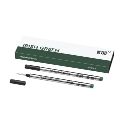 2 Rollerball Refills, Irish Green - Medium