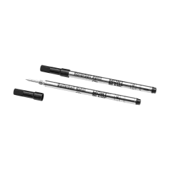 2 Rollerball Refills, Mystery Black - Fine