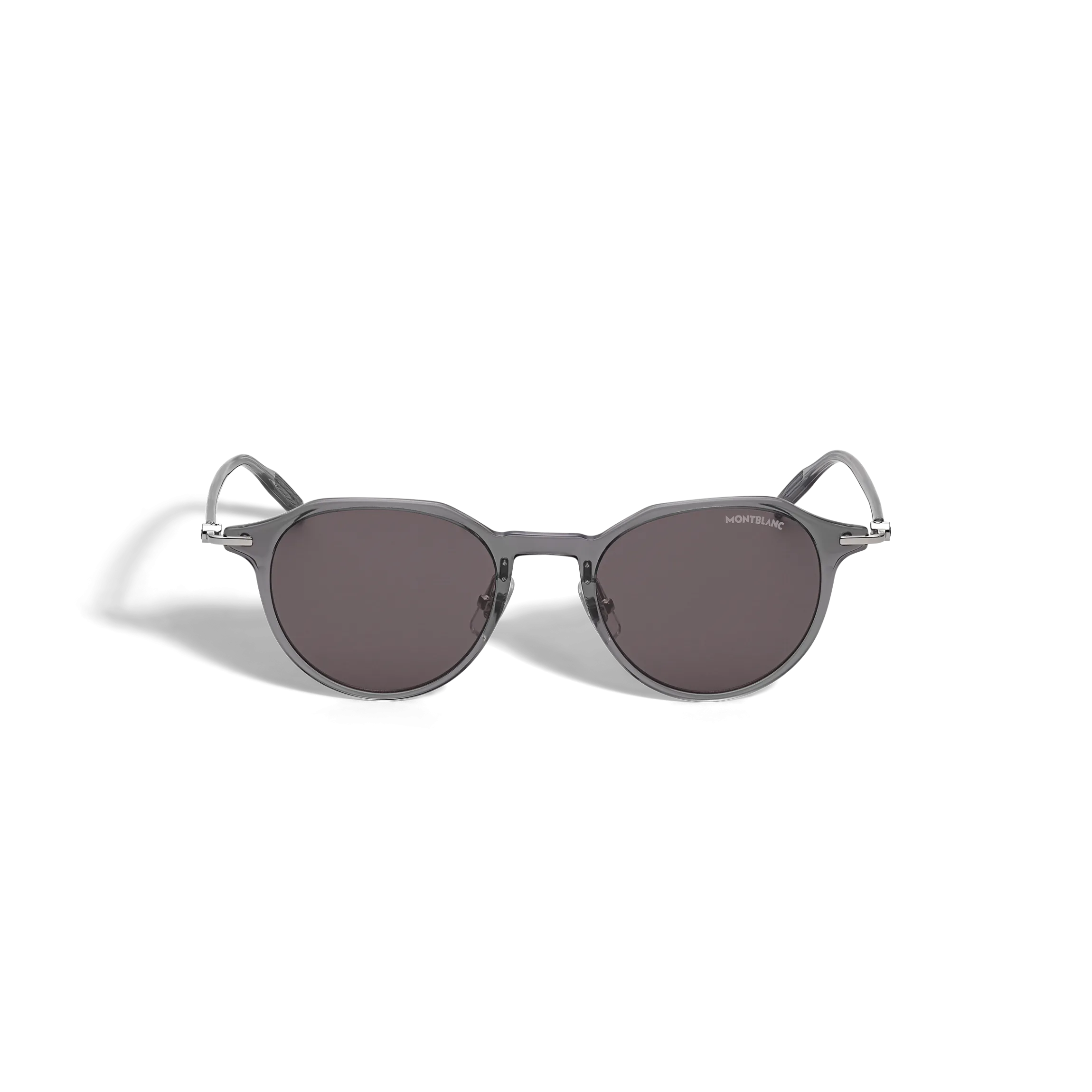 Round Sunglasses with Grey Injection Frame