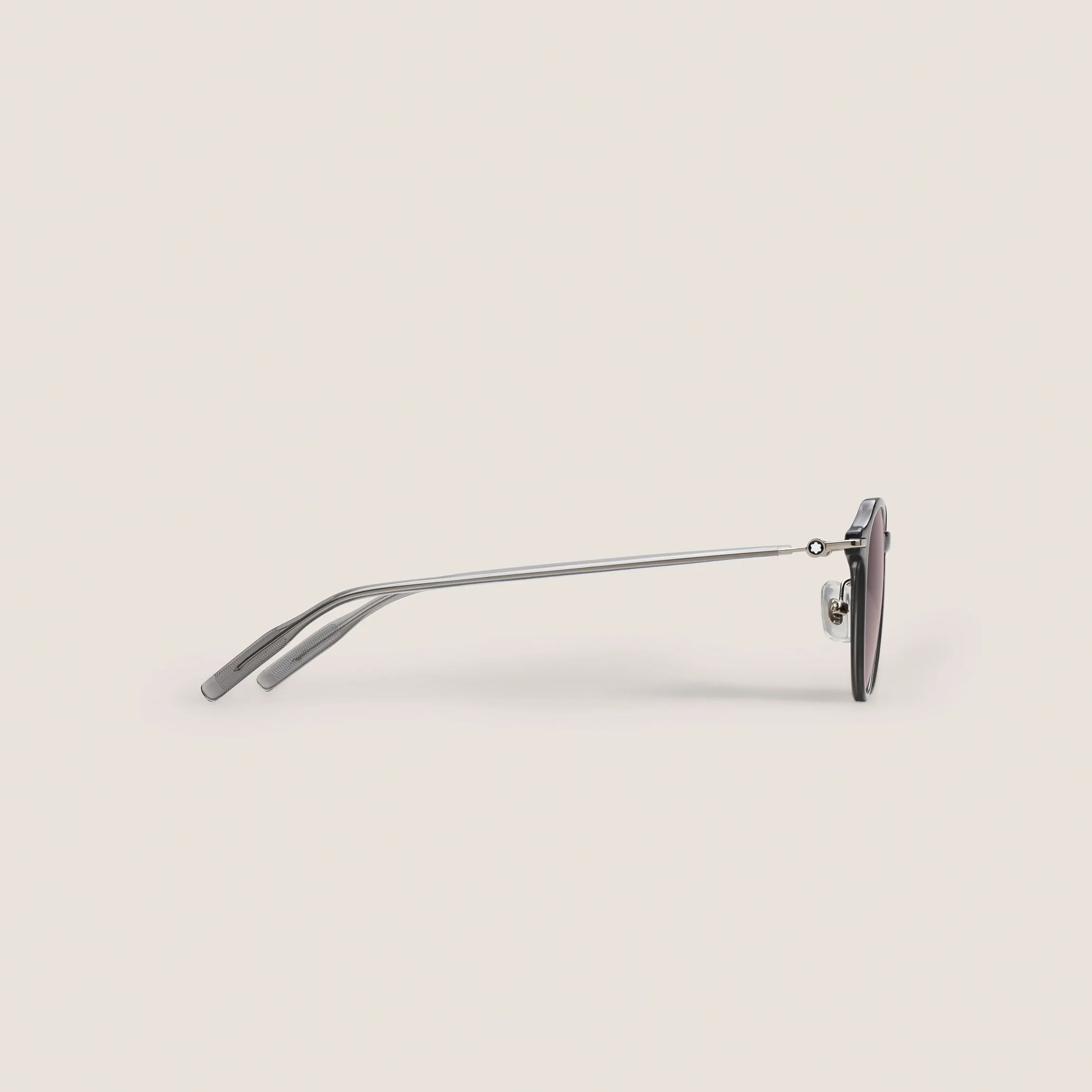 Round Sunglasses with Grey Injection Frame