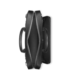 Sartorial medium document case with pocket
