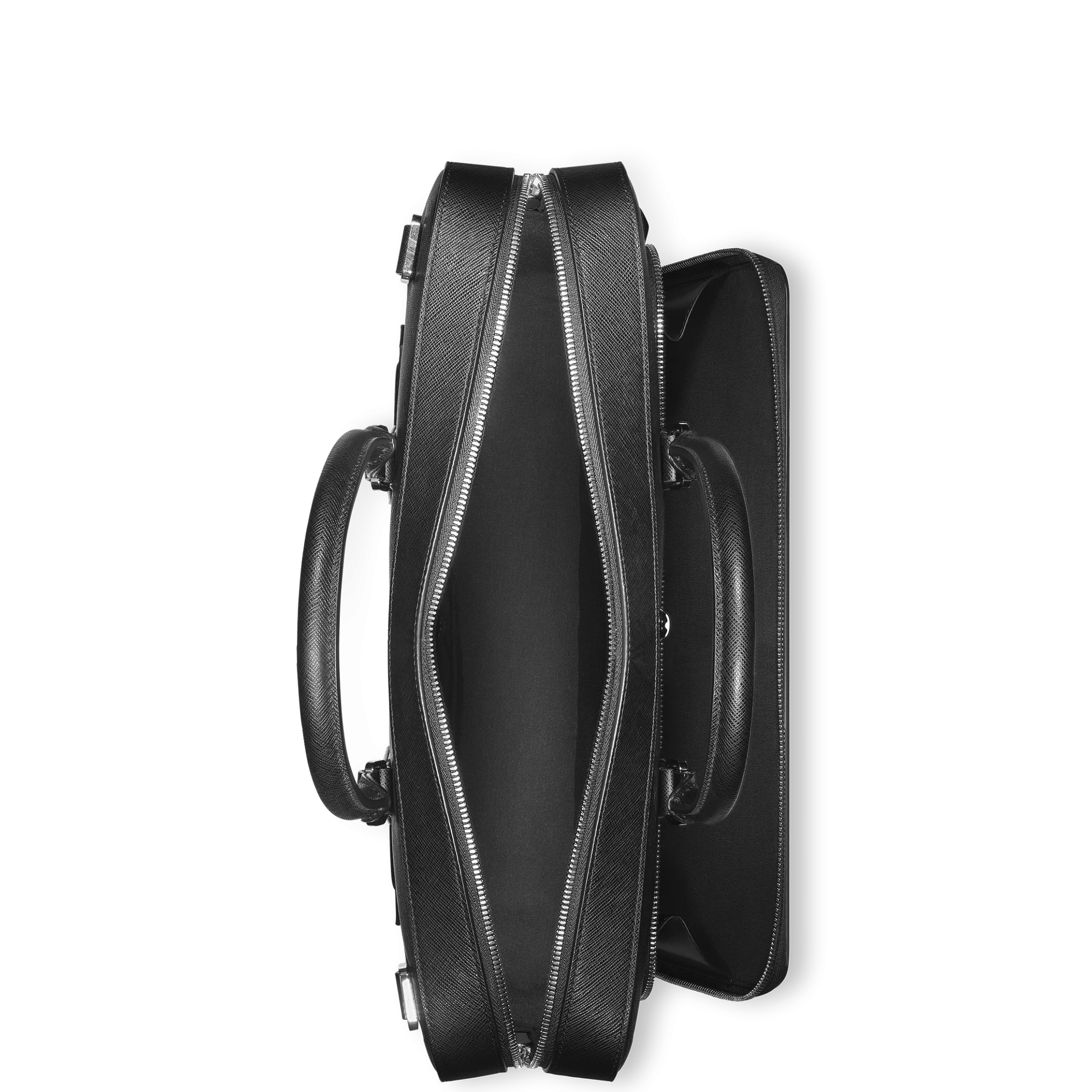 Sartorial medium document case with pocket