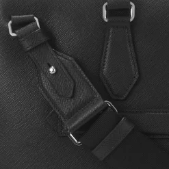 Sartorial medium document case with pocket