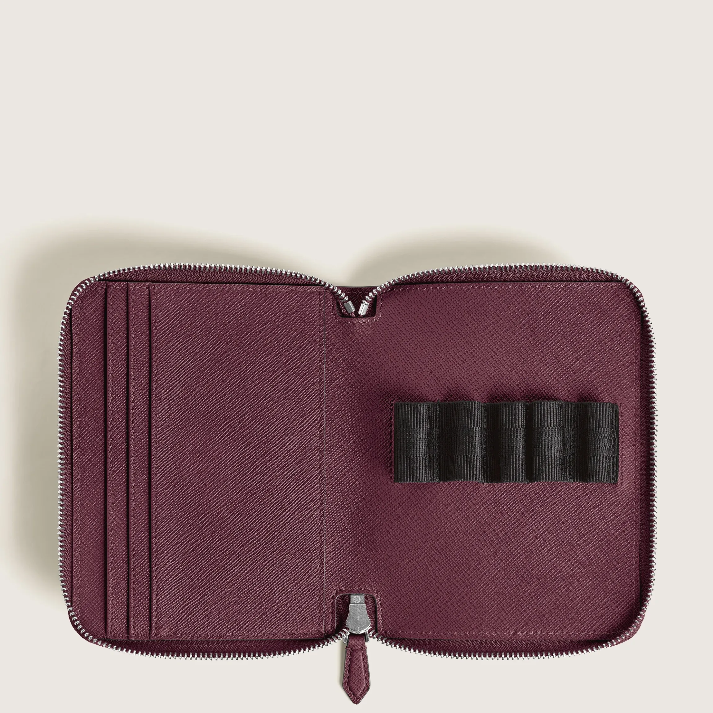 Sartorial 5 pen pouch zip