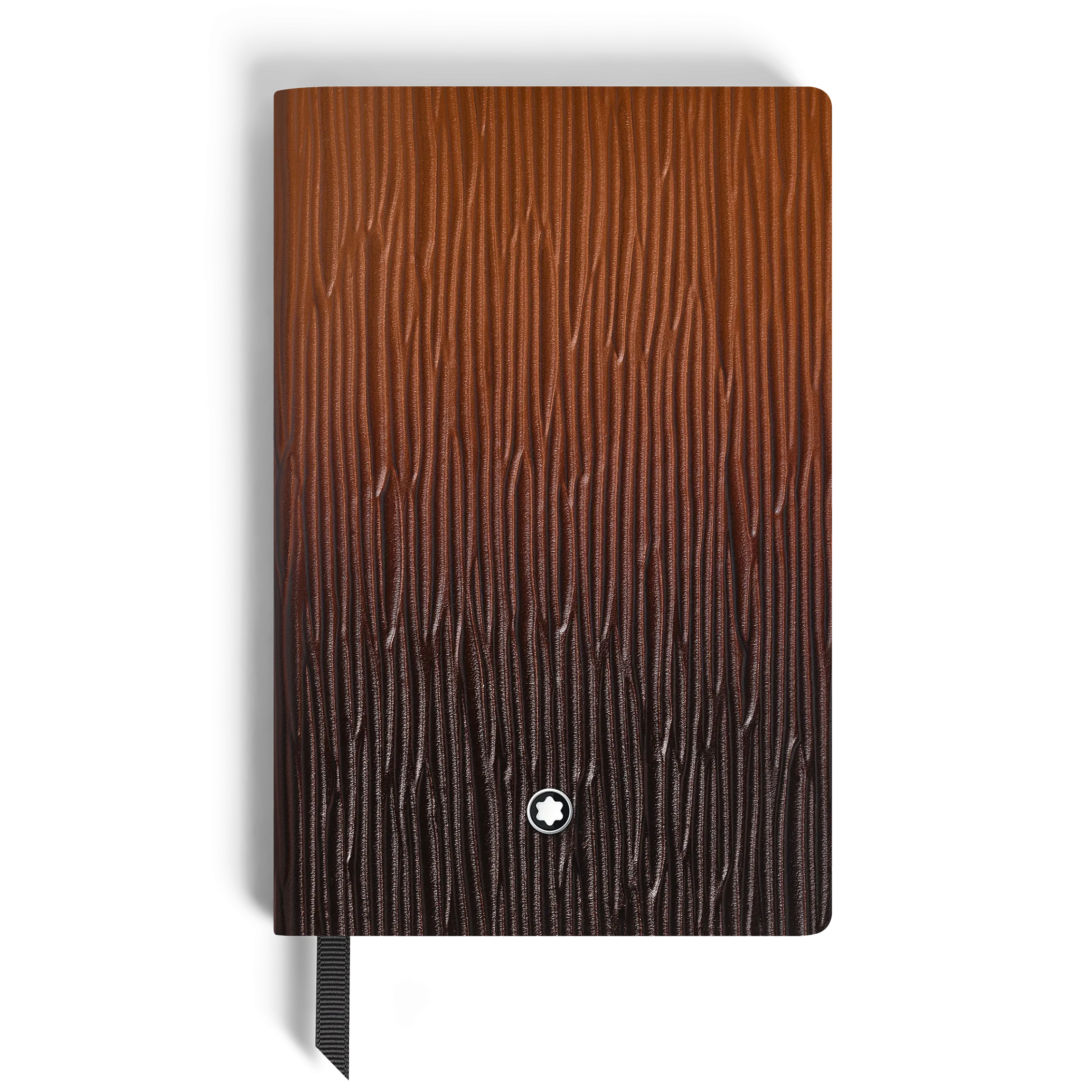 Small Notebook in Corteccia Sfumato Leather, Lined Pages