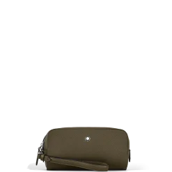 Small Toiletry Clutch in Sartorial Leather